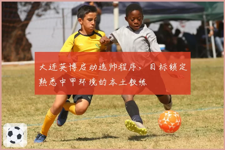 大连英博启动选帅程序，目标锁定熟悉中甲环境的本土教练